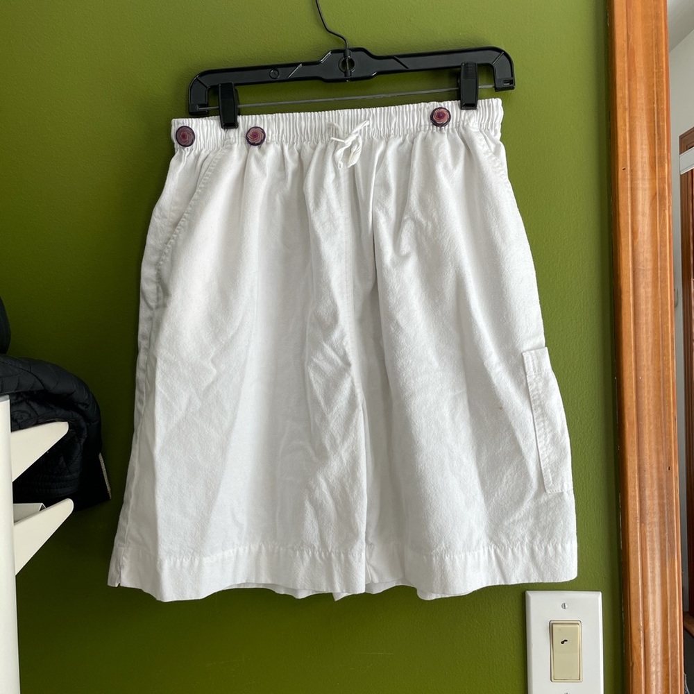 White shorts